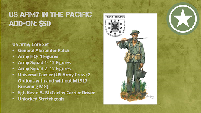 First to Fight Army in the Pacific Add-On