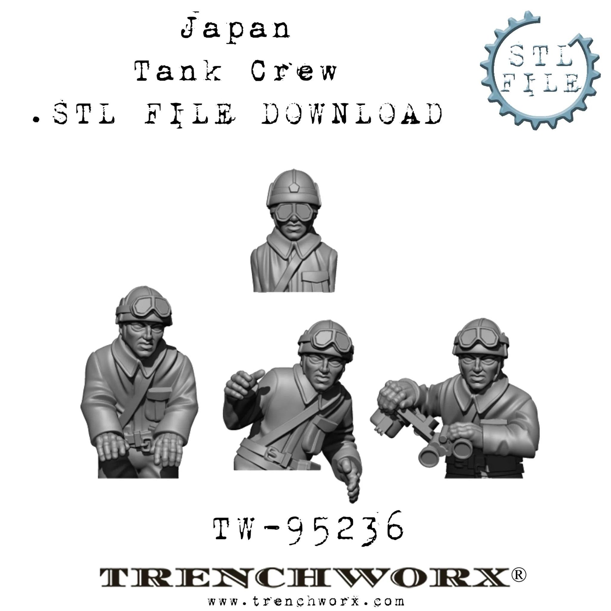 Sons of Yamato Tank Bundle .STL Download – Trenchworx