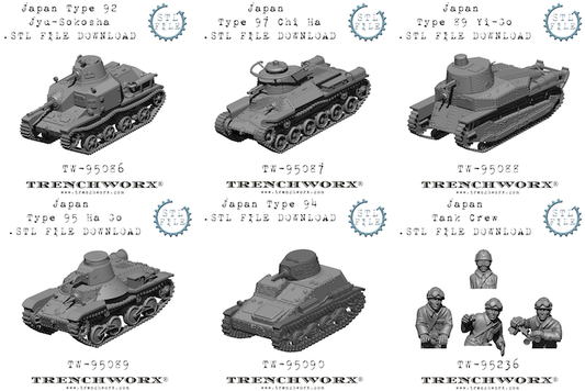 Trenchworx Digital Tank Bundle (IJA) Available for a limited time!